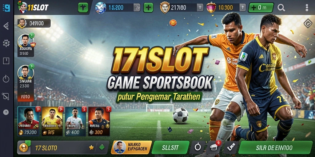 Tampilan menarik dari aplikasi 171SLOT saat bermain taruhan olahraga.