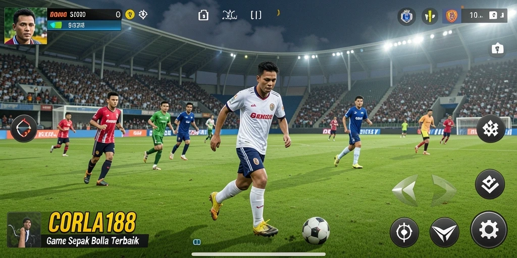 Tangkapan layar gameplay CORLA188 yang menegangkan dan seru.