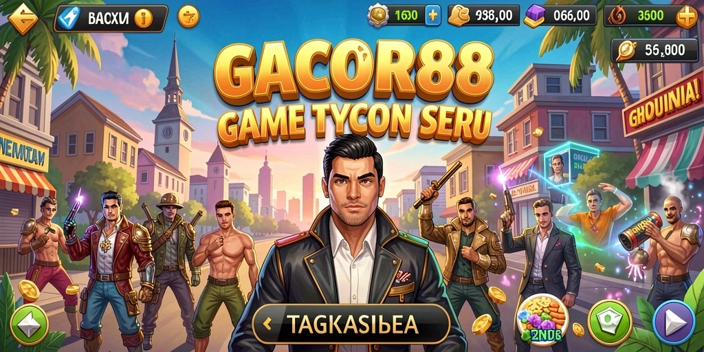 Gameplay menarik GACOR88 dengan elemen Tycoon yang menyenangkan.