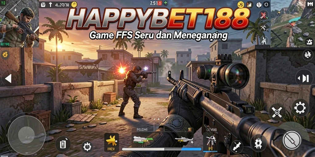 Tangkapan layar gameplay menegangkan <strong>HAPPYBET188</strong> saat pertempuran sengit.