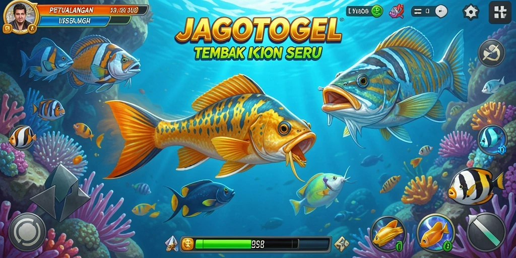 Gameplay menarik JAGOTOGEL saat menembak ikan.