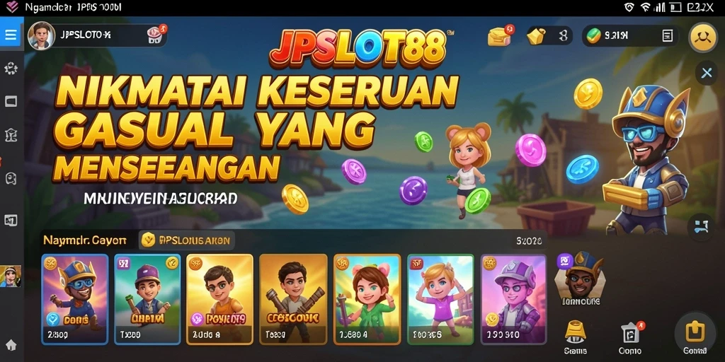 Tangkapan layar utama JPSLOT88 menampilkan aksi seru dari gameplay yang menarik.