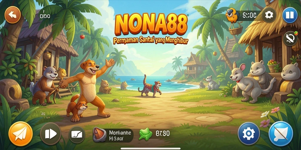 Screenshot gameplay NONA88 yang menunjukkan keseruan permainan.