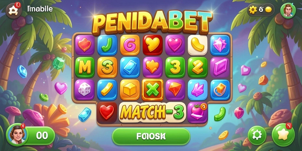 Tampilan gameplay PENIDABET yang seru dan penuh warna.