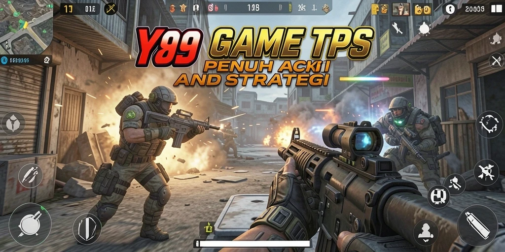 Tampilan gameplay Y89 dengan aksi pertempuran yang memukau.
